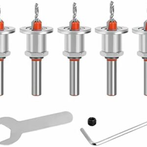 5Pcs Drill bit for drilling holes in wood
