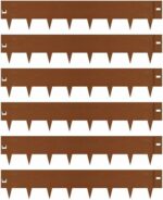 Corten steel landscape edging 39.4×5.1in