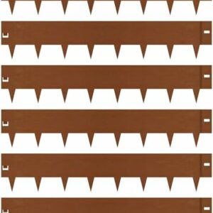 Corten steel landscape edging 39.4×5.1in