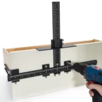 Cabinet Hardware Jig, All Metal Adjustable Cabinet Handle Jig - Image 2