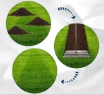 Lawn leveling rake 30x10 inch - Image 2