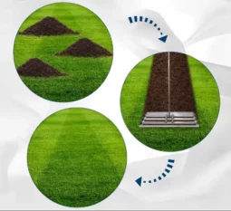 Lawn leveling rake 30x10 inch - Image 2