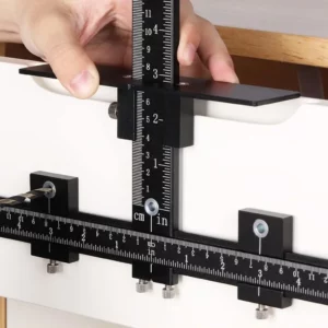 Cabinet Hardware Jig, All Metal Adjustable Cabinet Handle Jig